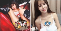 18禁昆凌！混血台妹外拍裝乖巧...私藏照超暗黑G奶狂洩「...