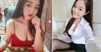 大膽台妹秘書超巨！開工第一脫「雪白乳香」狂溢領口… ...