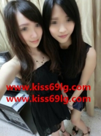 姐妹花  敢玩敢愛  配合高 左：#依依 160，B，45kg，22歲 右...