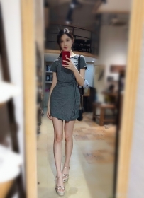 美華 162cm 46kg Dcup 27y 茶色：修長的雙腿 飄逸的長髮   Q彈Q...