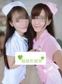3P 護士妹下班偷偷出來兼職  左晨芙 165.C+.23歲 右： 蕊琪  1...