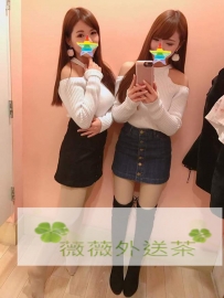 #價位24000 單個12000 小靜 162，46，C杯，21歲 （左） 小滿 161...
